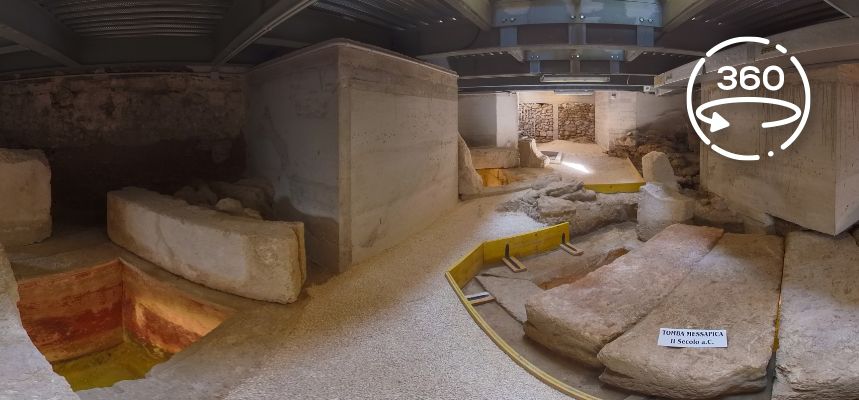 Virtual Tour 360 Necropoli di Vico Quercia Mesagne